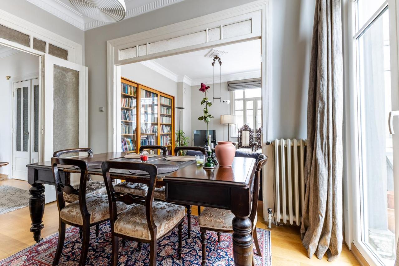 Flat With Balcony And Bosphorus View In Beyoglu Apartment Istanbul Luaran gambar