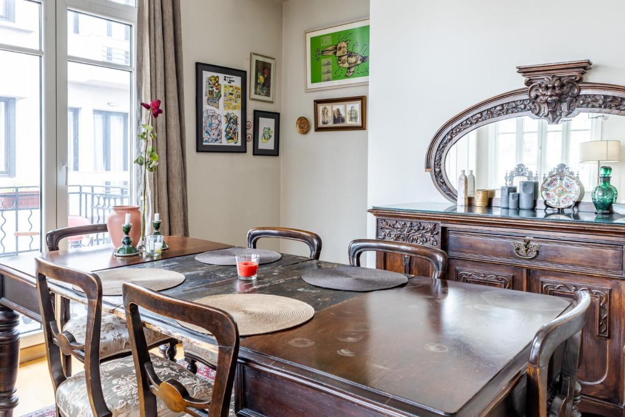 Flat With Balcony And Bosphorus View In Beyoglu Apartment Istanbul Luaran gambar